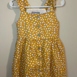 Polarn O. Pyret Yellow Kids Dress